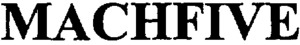 MACHFIVE_logo