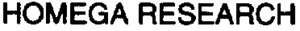 HOMEGA RESEARCH_logo