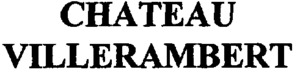 CHATEAU VILLERAMBERT_logo