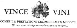 VINCE VINI CONSEIL &PRESTATIONS COMMERCIALES, NEGOCE. Découverte et développement des talents de la vigne..._logo