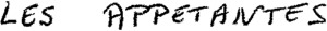 LES APPETANTES_logo