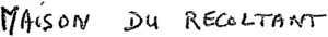 MAISON DU RECOLTANT_logo