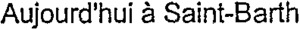 Aujourd'hui à Saint-Barth_logo
