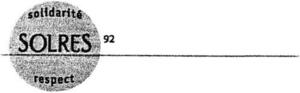SOLIDARITE RESPECT 92 SOLRES 92_logo