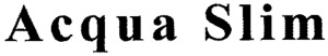 Acqua Slim_logo