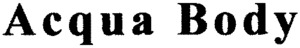 Acqua Body_logo