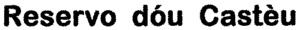 Reservo d'ou Castèu_logo