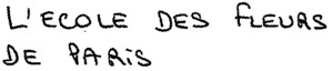 L'ECOLE DES FLEURS DE PARIS_logo