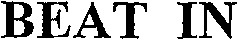 BEAT IN_logo