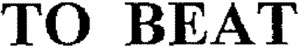 TO BEAT_logo