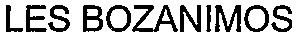 LES BOZANIMOS_logo