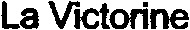La Victorine_logo