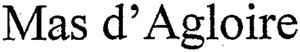 Mas d'Agloire_logo