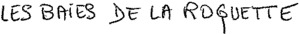 LES BAIES DE LA ROQUETTE_logo