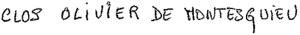 CLOS OLIVIER DE MONTESQUIEU_logo
