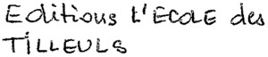 Editions L'ECOLE des TILLEULS_logo