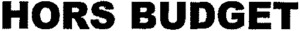 HORS BUDGET_logo