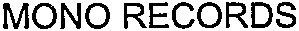 MONO RECORDS_logo