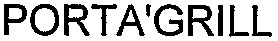 PORTA'GRILL_logo