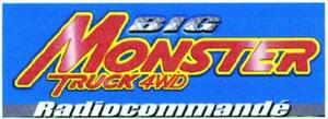 BIG MONSTER TRUCK 4 WD RADIO COMMANDE_logo