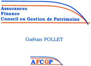 Assurances Finance Conseil en Gestion de Patrimoine Gaëtan POLLET AFCGP_logo