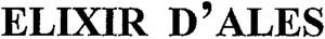 ELIXIR D'ALES_logo