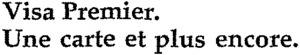 Visa Premier. Une carte et plus encore._logo