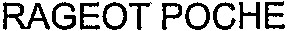 RAGEOT POCHE_logo