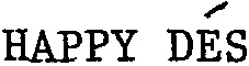 HAPPY DÉS_logo
