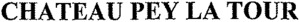 CHATEAU PEY LA TOUR_logo