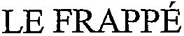 LE FRAPPÉ_logo