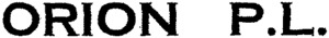 ORION P.L._logo