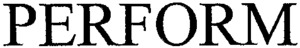 PERFORM_logo