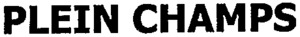 PLEIN CHAMPS_logo