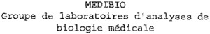 MEDIBIO Groupe de laboratoires d'analyses de biologie médicale_logo