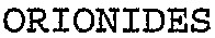 ORIONIDES_logo