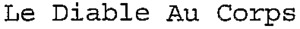 Le Diable Au Corps_logo