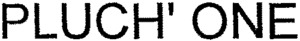 PLUCH' ONE_logo