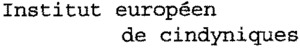 Institut européen de cindyniques_logo