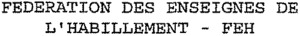 FEDERATION DES ENSEIGNES DE L'HABILLEMENT  FEH_logo