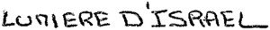 LUMIERE D'ISRAEL_logo