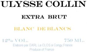ULYSSE COLLIN EXTRA BRUT BLANC DE BLANC_logo