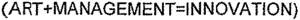 (ART+MANAGEMENT=INNOVATION)_logo