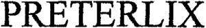 PRETERLIX_logo