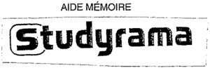 AIDE MEMOIRE STUDYRAMA_logo