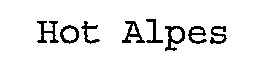 Hot Alpes_logo