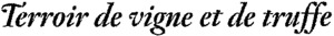 Terroir de vigne et de truffe_logo