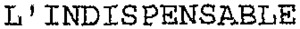 L'INDISPENSABLE_logo