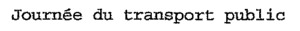 Journée du transport public_logo