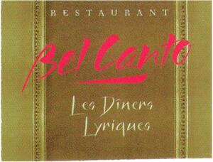 BEL CANTO LES DINERS LYRIQUES_logo